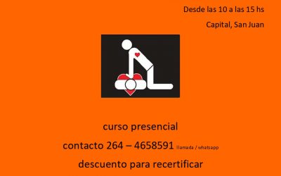 curso presencial SOCORRISMO  curso presencial